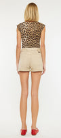 Emerson Ultra High Rise Belted Shorts - Official Kancan USA