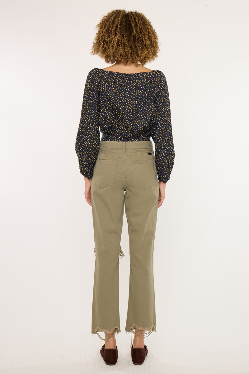 Blakely High Rise Straight Leg Jeans - Official Kancan USA