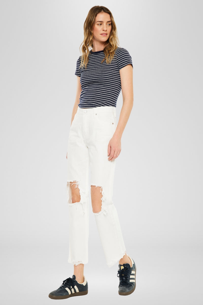 Blakely High Rise Straight Leg Jeans - Official Kancan USA