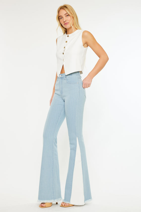 Shannon High Rise Super Flare Jeans - Official Kancan USA