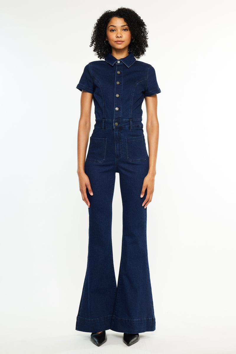 Daya Super Flare Jumpsuit – Kancan USA