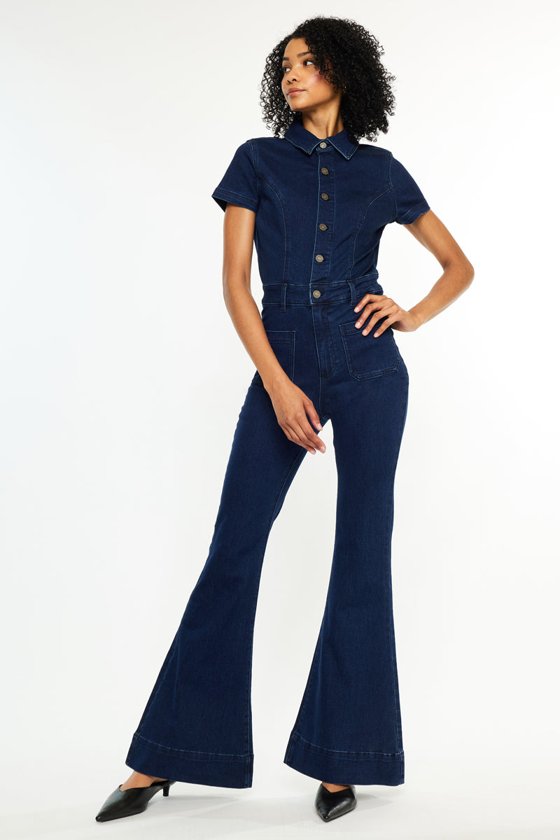 Daya Super Flare Jumpsuit – Kancan USA