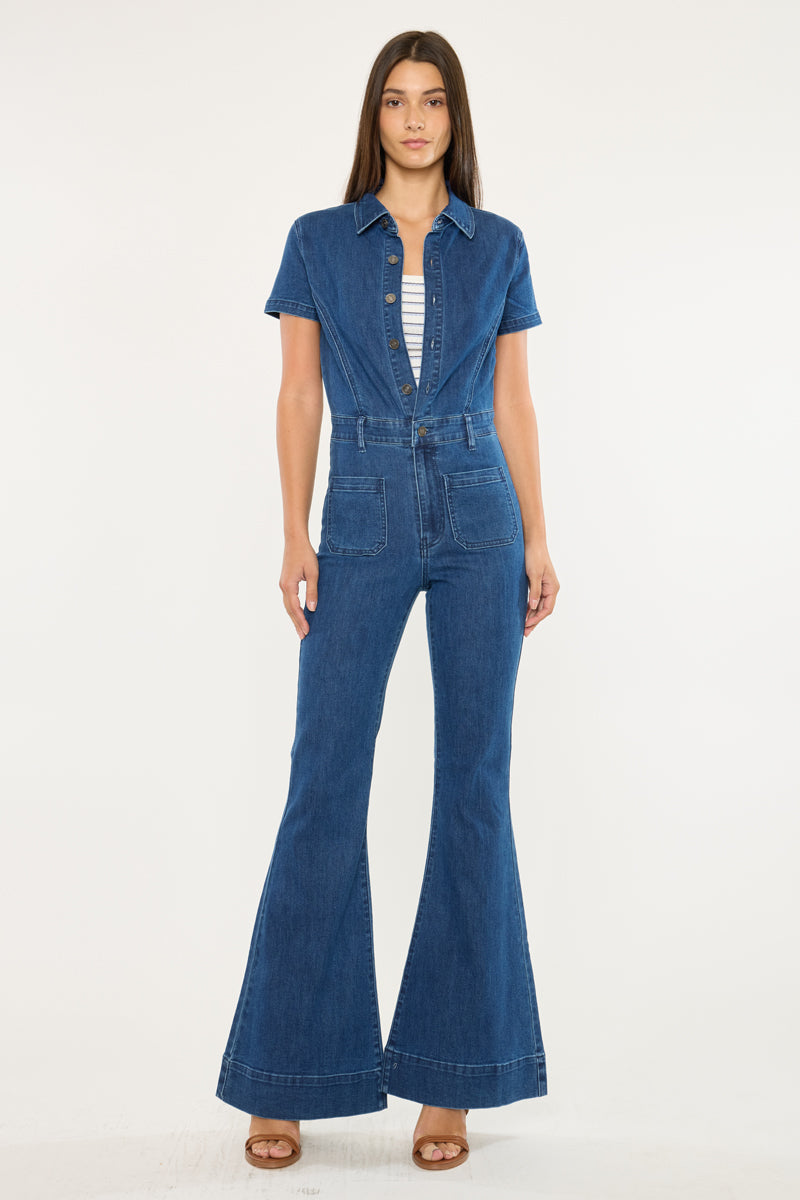 Daya Super Flare Jumpsuit – Kancan USA