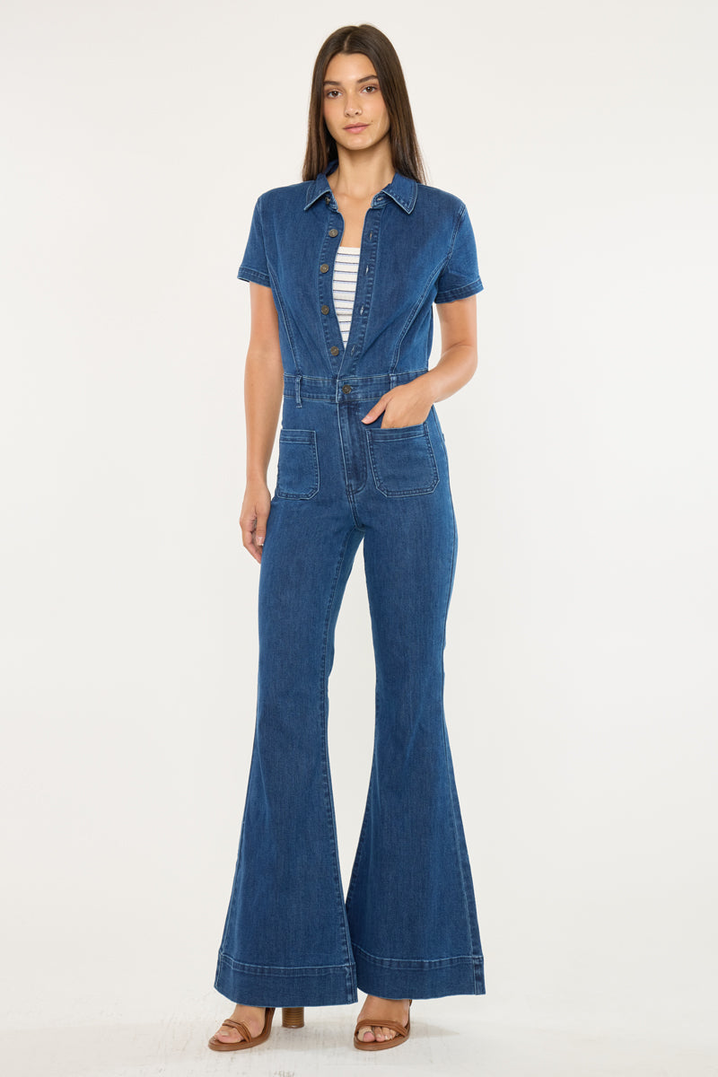 Daya Super Flare Jumpsuit – Kancan USA