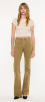 Olive High Rise Flare - Official Kancan USA
