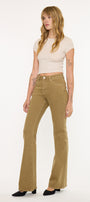 Olive High Rise Flare - Official Kancan USA