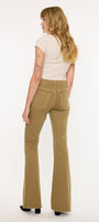 Olive High Rise Flare - Official Kancan USA