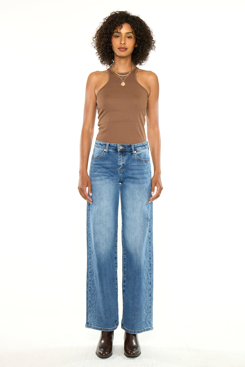 Angelique Mid Rise Wide - Official Kancan USA