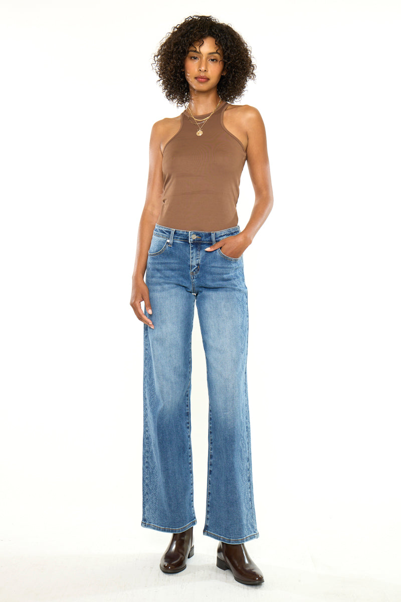 Angelique Mid Rise Wide - Official Kancan USA