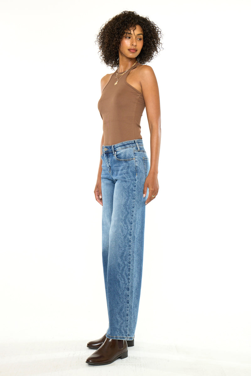Angelique Mid Rise Wide - Official Kancan USA