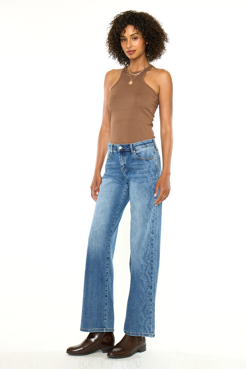 Angelique Mid Rise Wide - Official Kancan USA