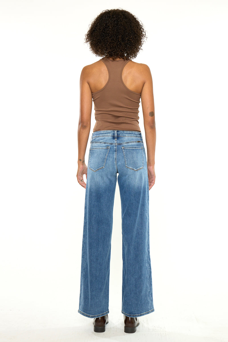Angelique Mid Rise Wide - Official Kancan USA