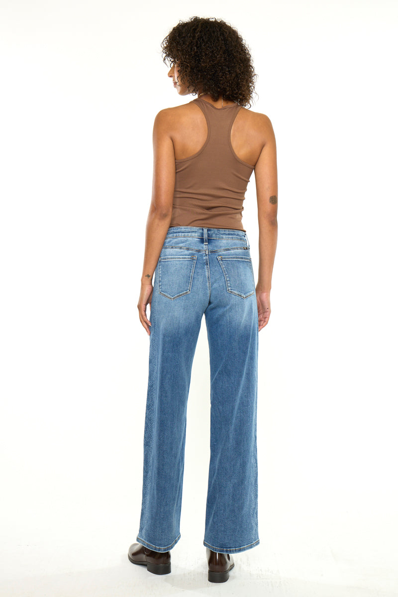 Angelique Mid Rise Wide - Official Kancan USA
