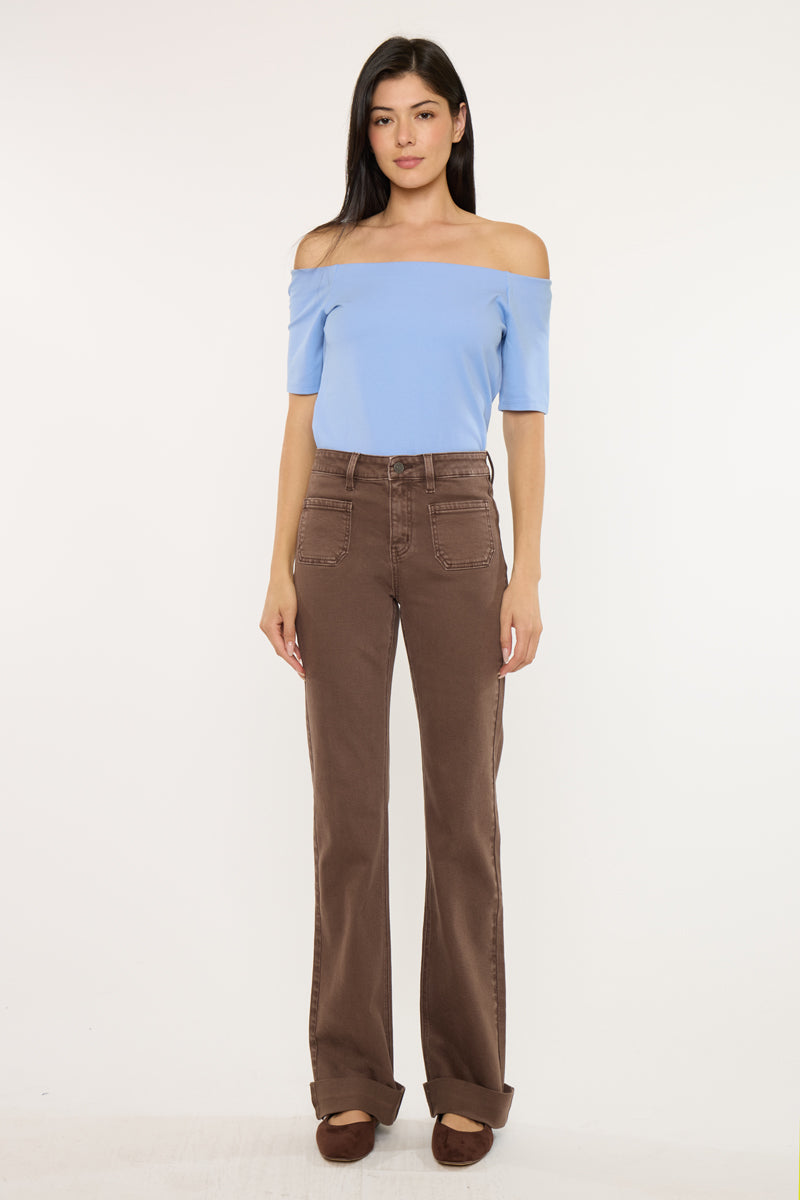 Carol High Rise Flare Jeans