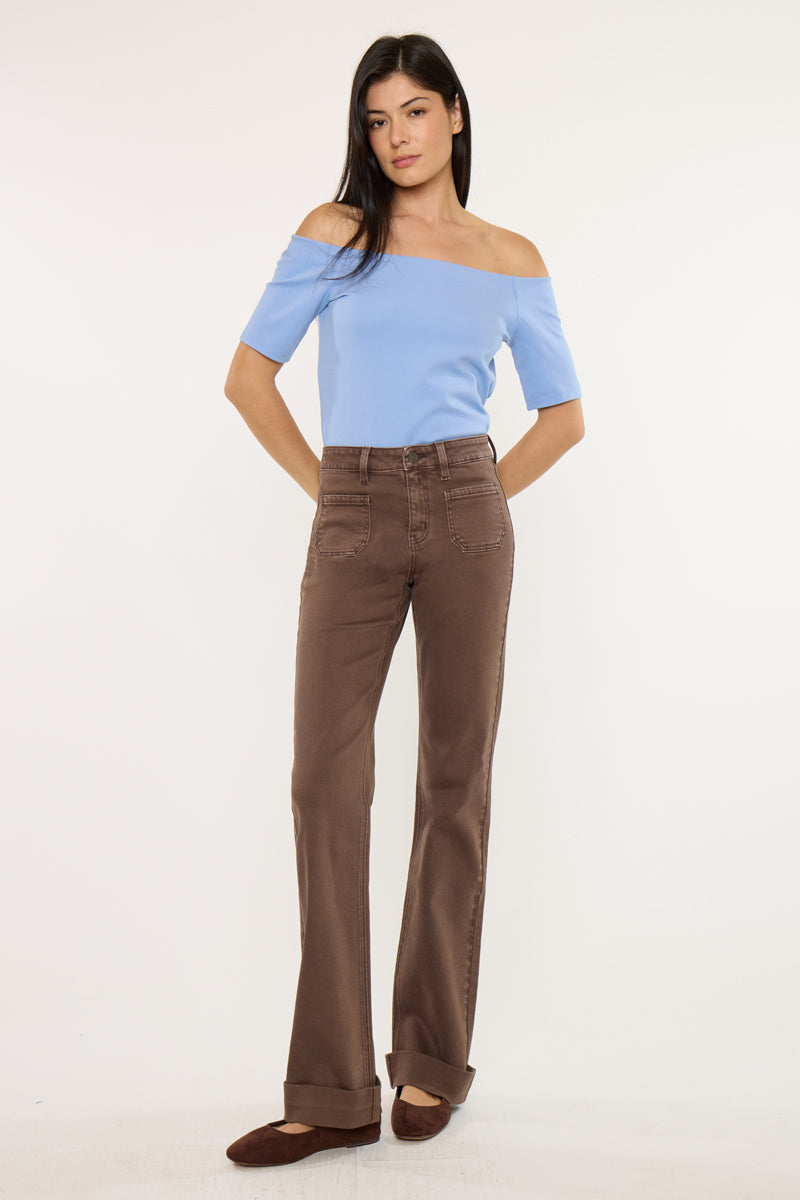 Carol High Rise Flare Jeans