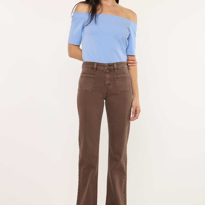Carol High Rise Flare Jeans