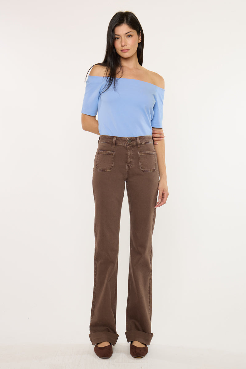 Carol High Rise Flare Jeans