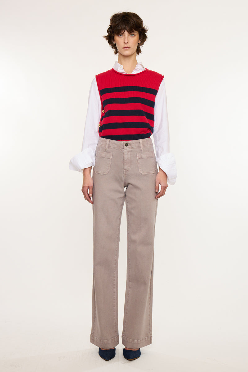 Tracy High Rise Loose Flare - Official Kancan USA