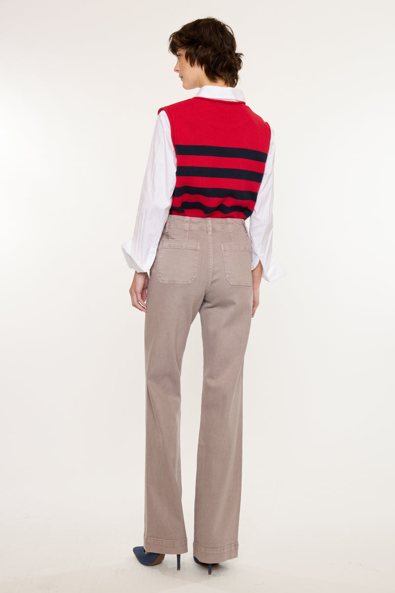 Tracy High Rise Loose Flare - Official Kancan USA