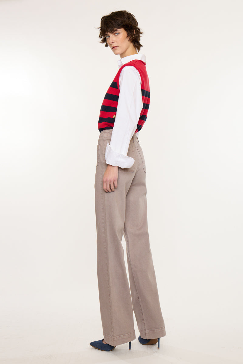 Tracy High Rise Loose Flare - Official Kancan USA