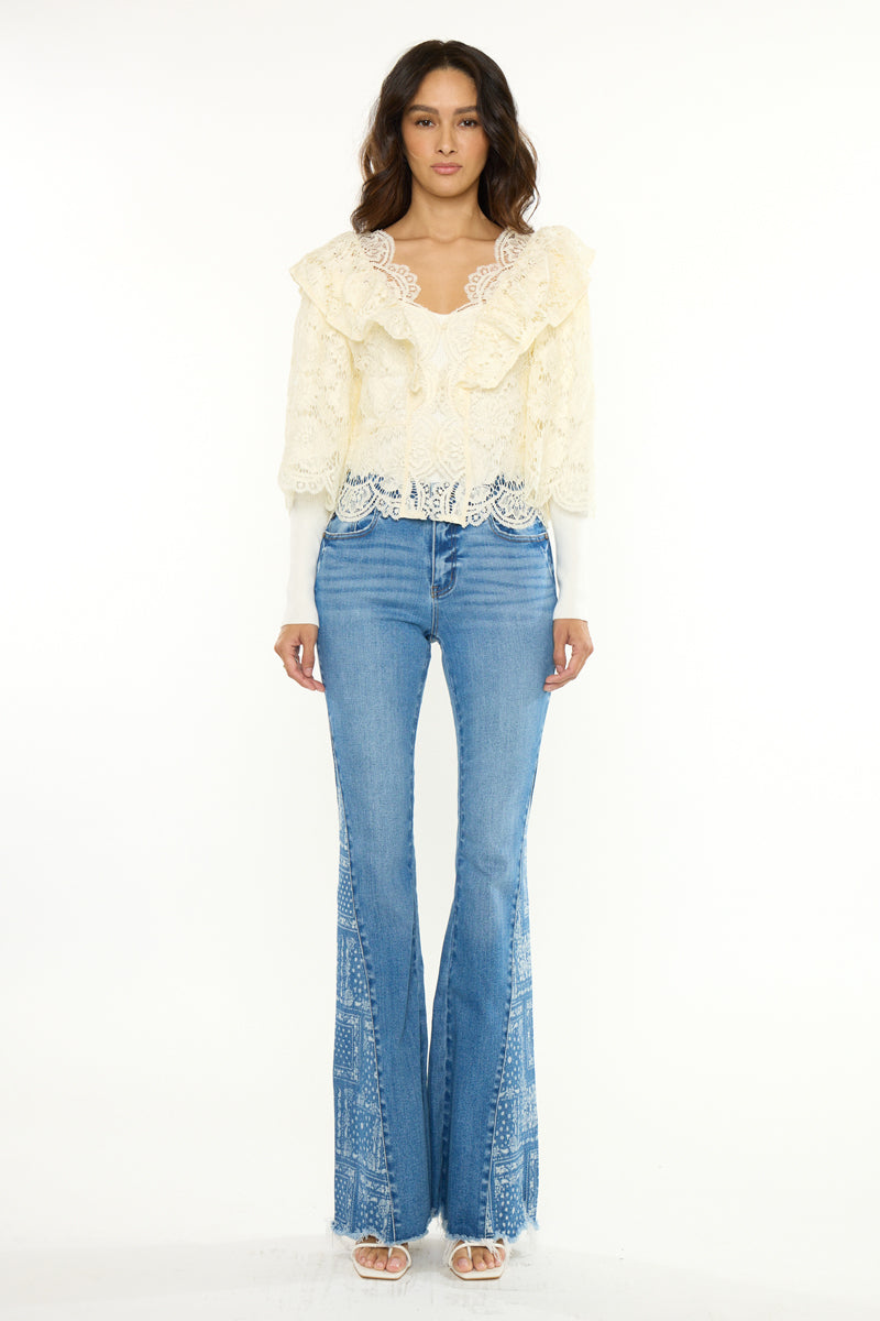 Swanie Mid Rise Wide | Kancan USA
