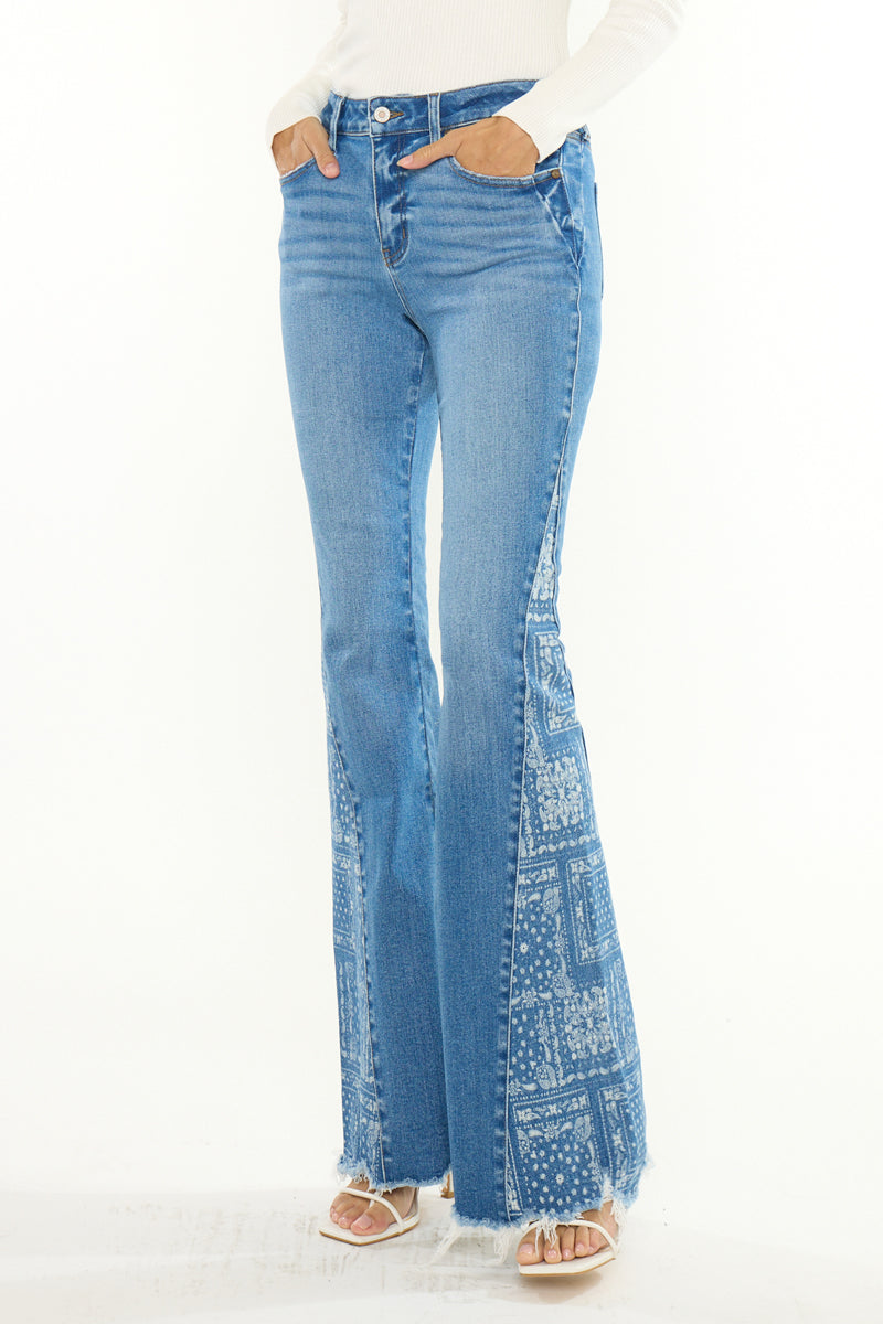 Swanie Mid Rise Flare – Kancan USA