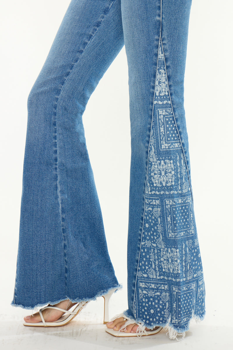 Swanie Mid Rise Flare – Kancan USA