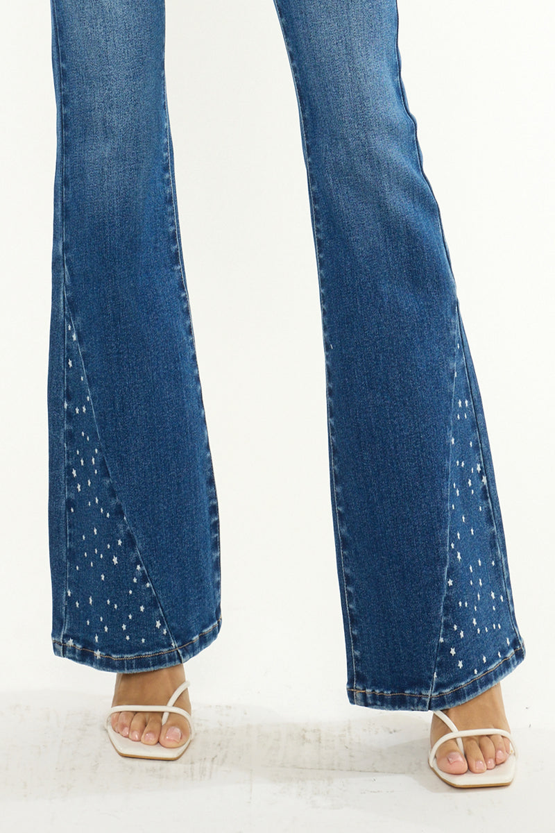 Rickie Low Rise Western Flare - Official Kancan USA