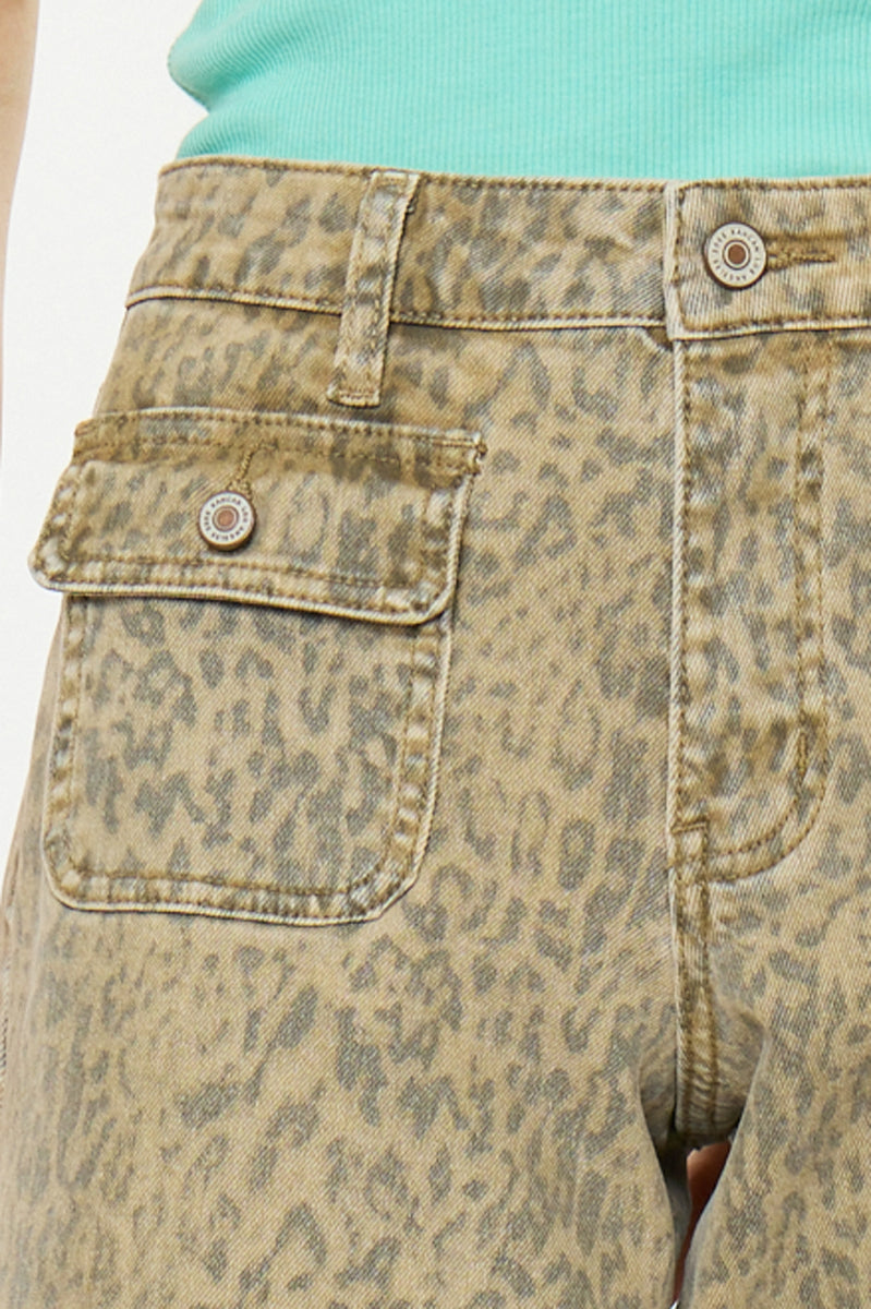 Leonore High Rise Crop Wide