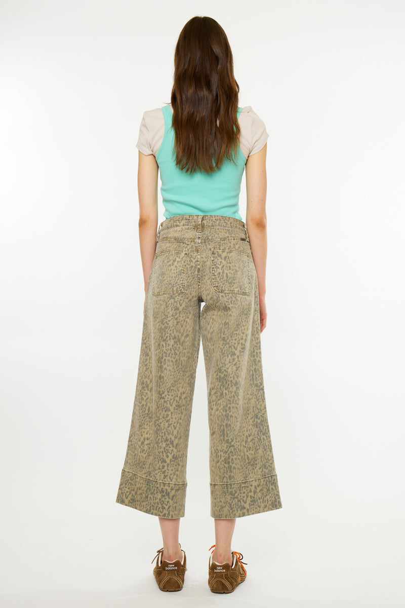 Leonore High Rise Crop Wide