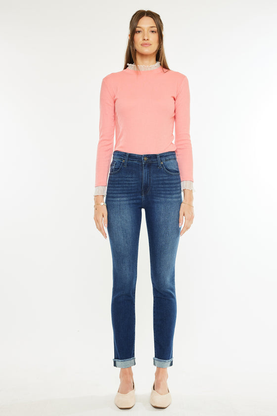 Janice High Rise Cigarette Leg Jeans - Official Kancan USA