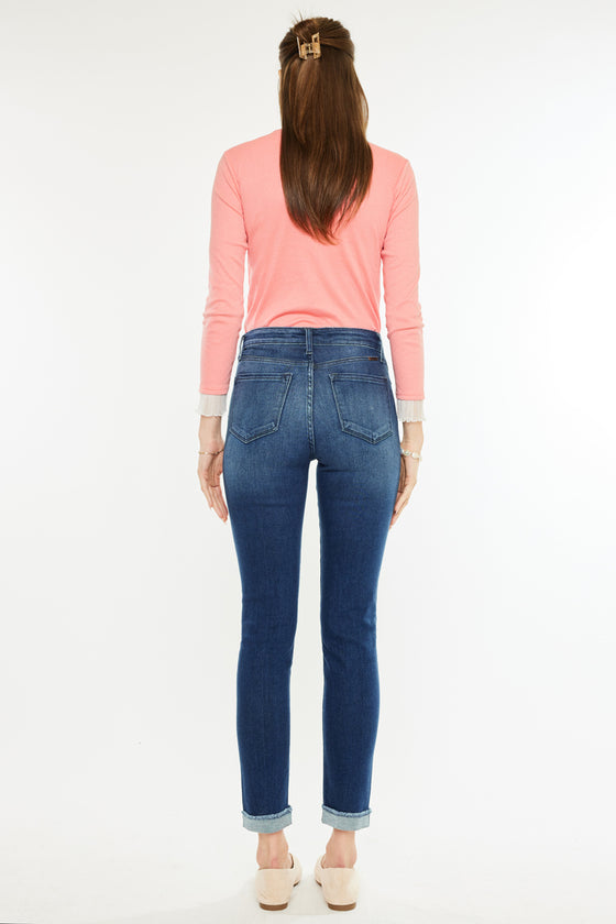 Janice High Rise Cigarette Leg Jeans - Official Kancan USA