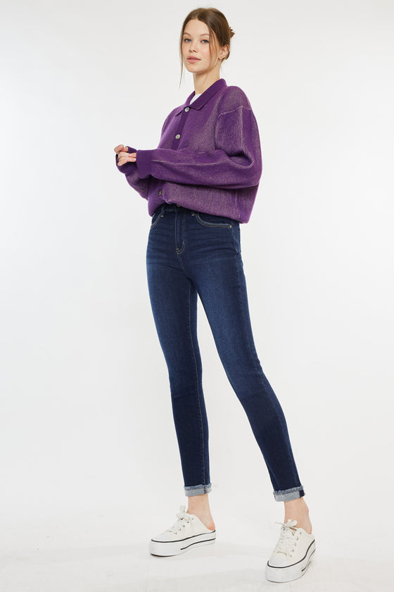 Janice Essentials High Rise Cigarette Leg Jeans