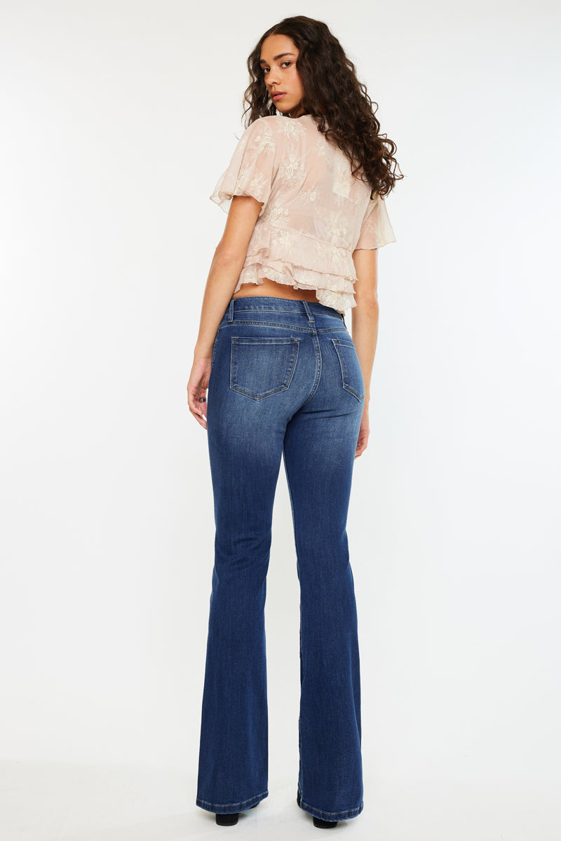 Constance Essentials High Rise Bootcut Jeans - Official Kancan USA