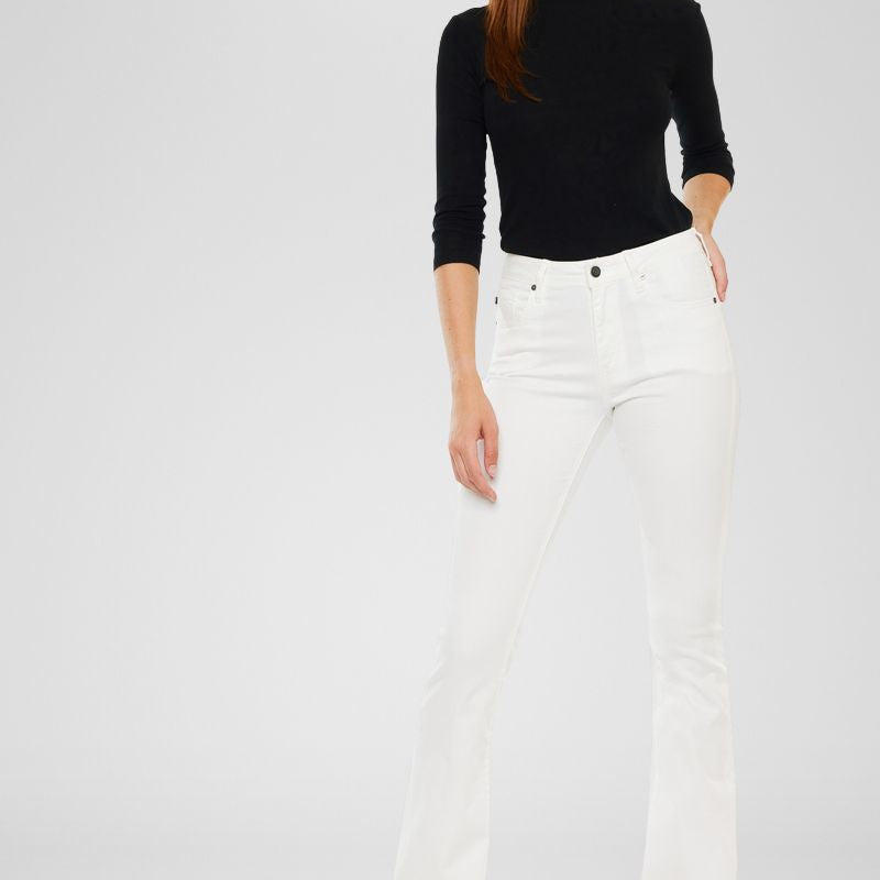 Vanilla High Rise Bootcut Jeans - Official Kancan USA