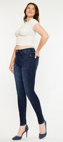 Effie Essentials High Rise Skinny Jeans - Curvy - Official Kancan USA
