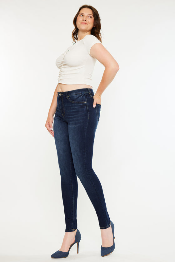 Effie Essentials High Rise Skinny Jeans - Curvy