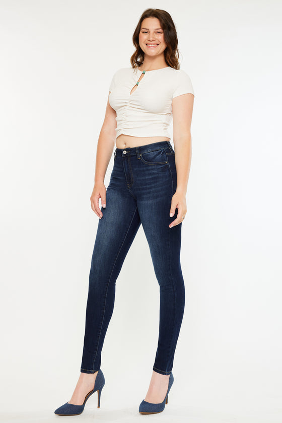 Effie Essentials High Rise Skinny Jeans - Curvy