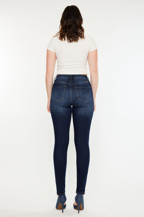 Effie Essentials High Rise Skinny Jeans - Curvy