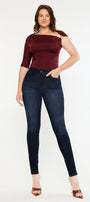 Effie Essentials High Rise Skinny Jeans - Curvy - Official Kancan USA