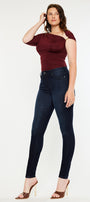 Effie Essentials High Rise Skinny Jeans - Curvy - Official Kancan USA