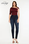 Effie Essentials High Rise Skinny Jeans - Curvy