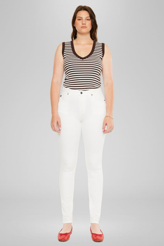 Effie Essentials High Rise Skinny Jeans - Curvy