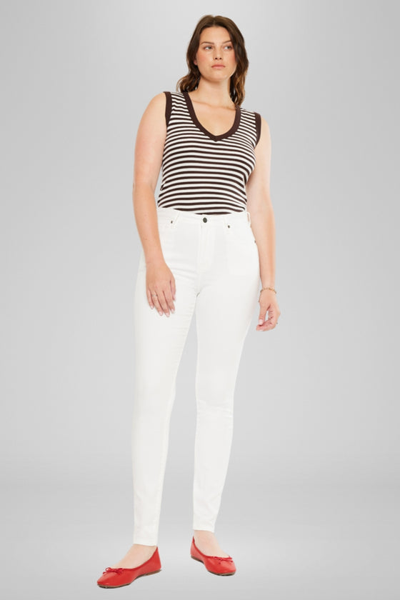 Effie Essentials High Rise Skinny Jeans - Curvy