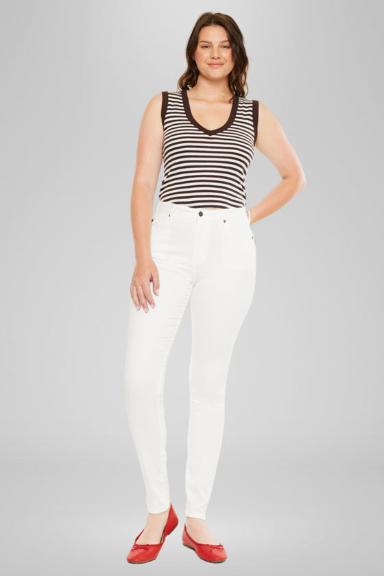 Effie Essentials High Rise Skinny Jeans - Curvy