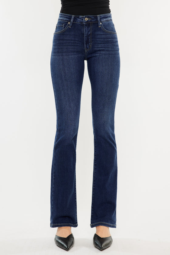 Dever High Rise Bootcut Jeans - Official Kancan USA