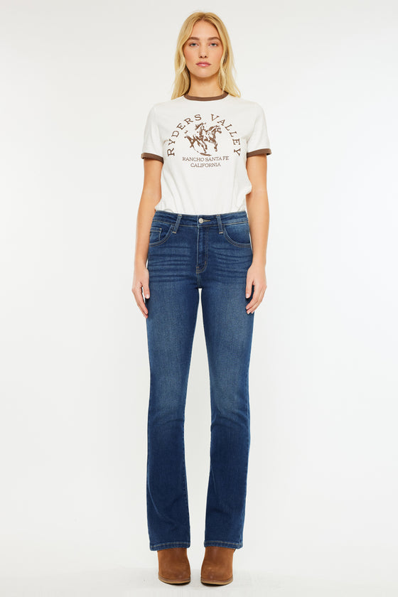 Denver High Rise Bootcut Jeans - Official Kancan USA
