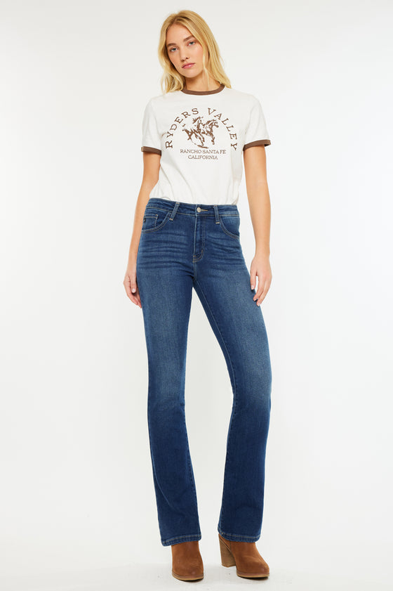 Denver High Rise Bootcut Jeans - Official Kancan USA