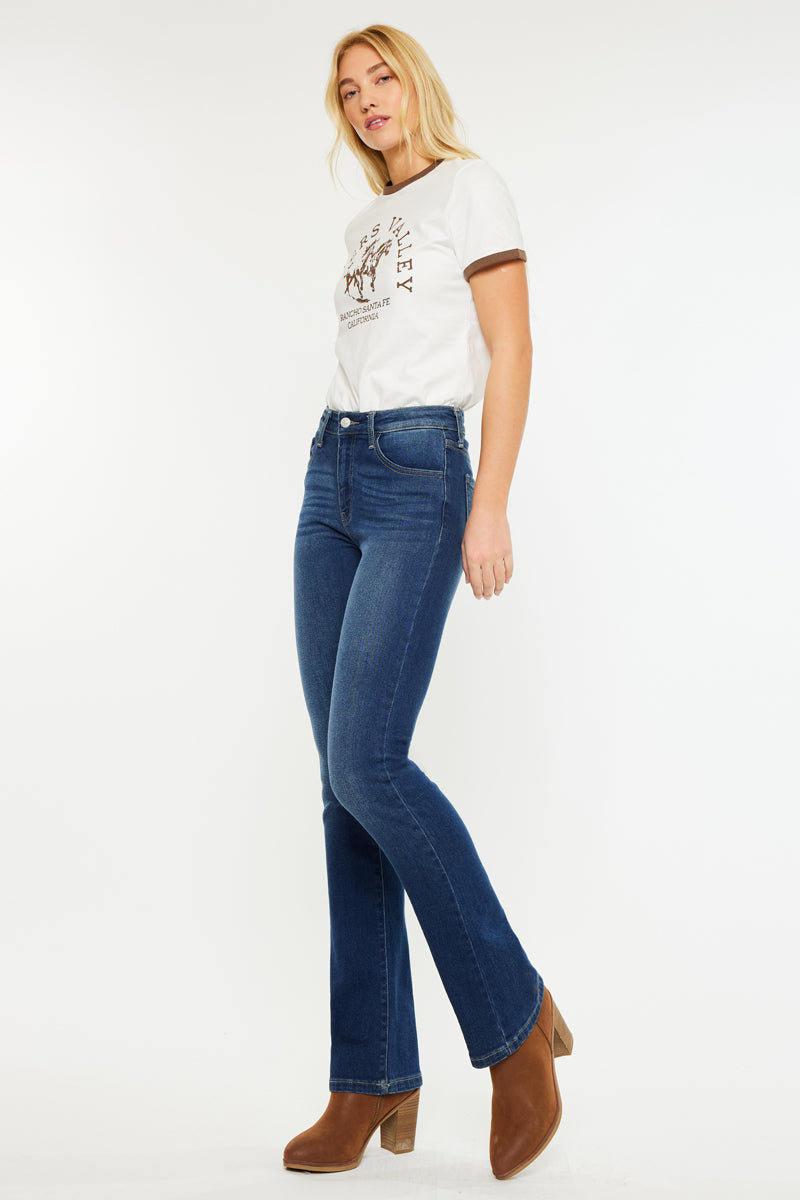 Denver High Rise Bootcut Jeans - Official Kancan USA