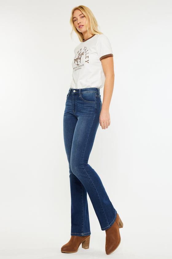 Denver High Rise Bootcut Jeans - Official Kancan USA